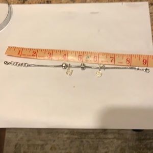Sterling Silver Bracelet with Charms